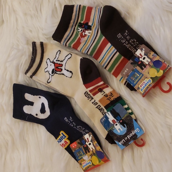 3 pairs Gaspard et Lisa kid's socks - 5-6 years - Picture 1 of 5